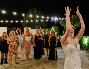 Bouquet Toss